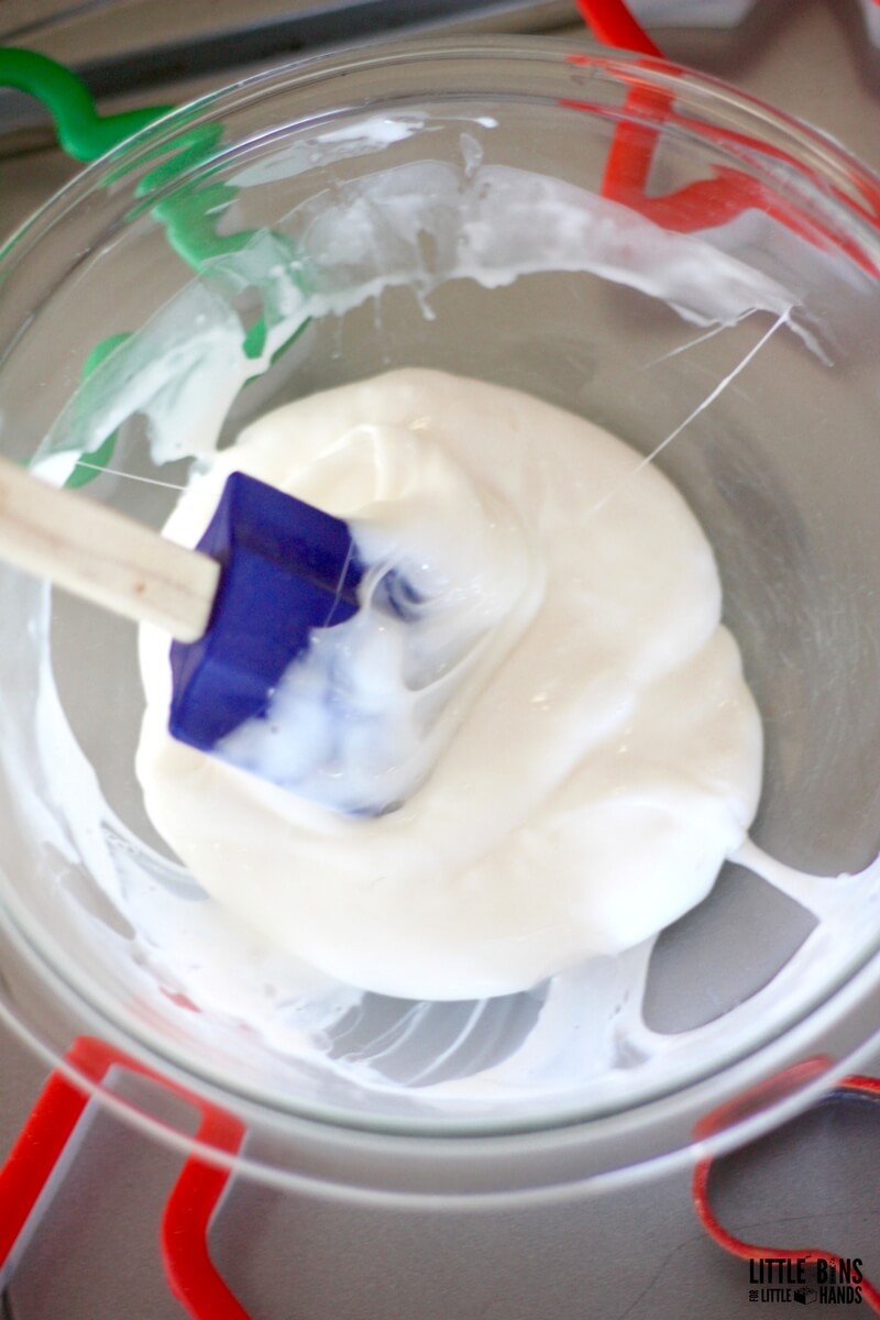 Mixing Vanilla Scented Slime Recipe 