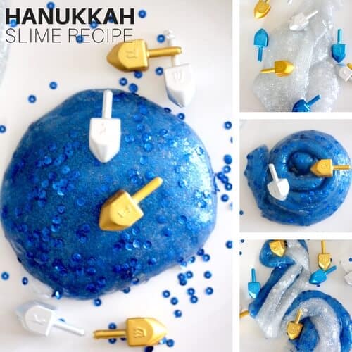 How To Make Hanukkah Slime