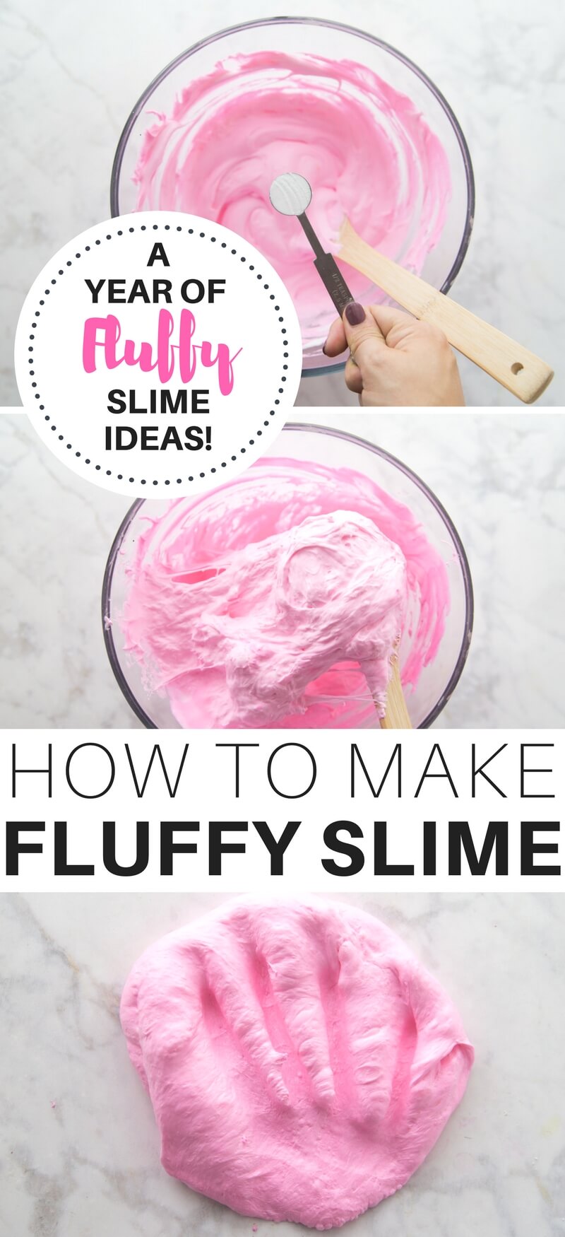 how to make fluffy slime
