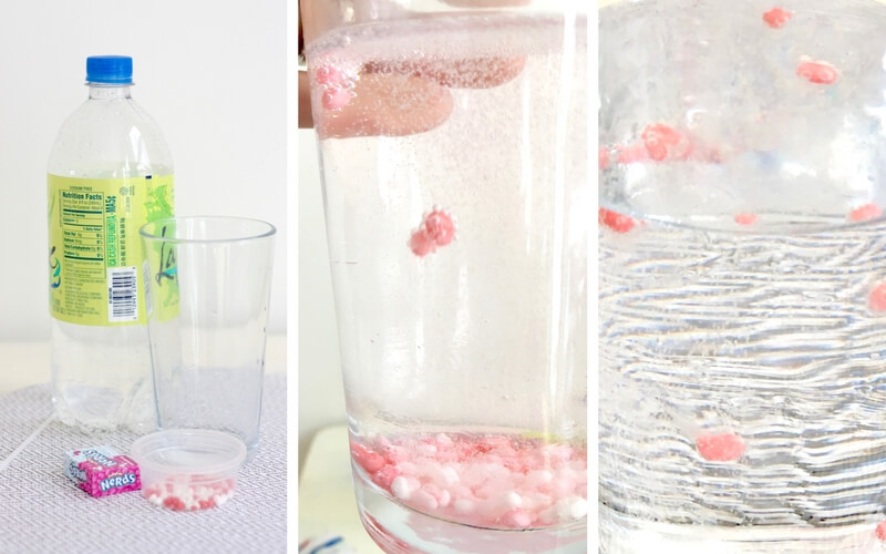 Valentines Day Physics Activities: Dancing Candy Buoyancy Matter Experiment