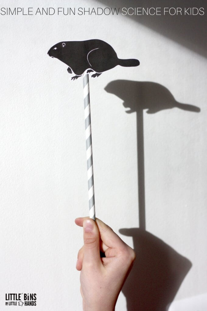 Easy Printable Shadow Puppets - Little Bins for Little Hands