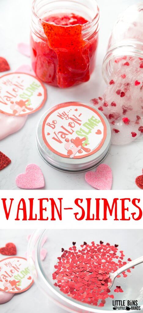 Valentines day slime
