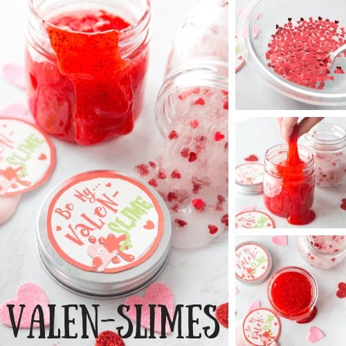 Valentines Day Slime (Free Printable)