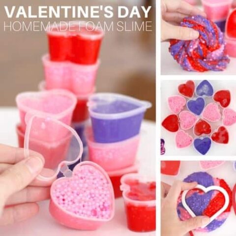 DIY Floam Slime - Little Bins for Little Hands