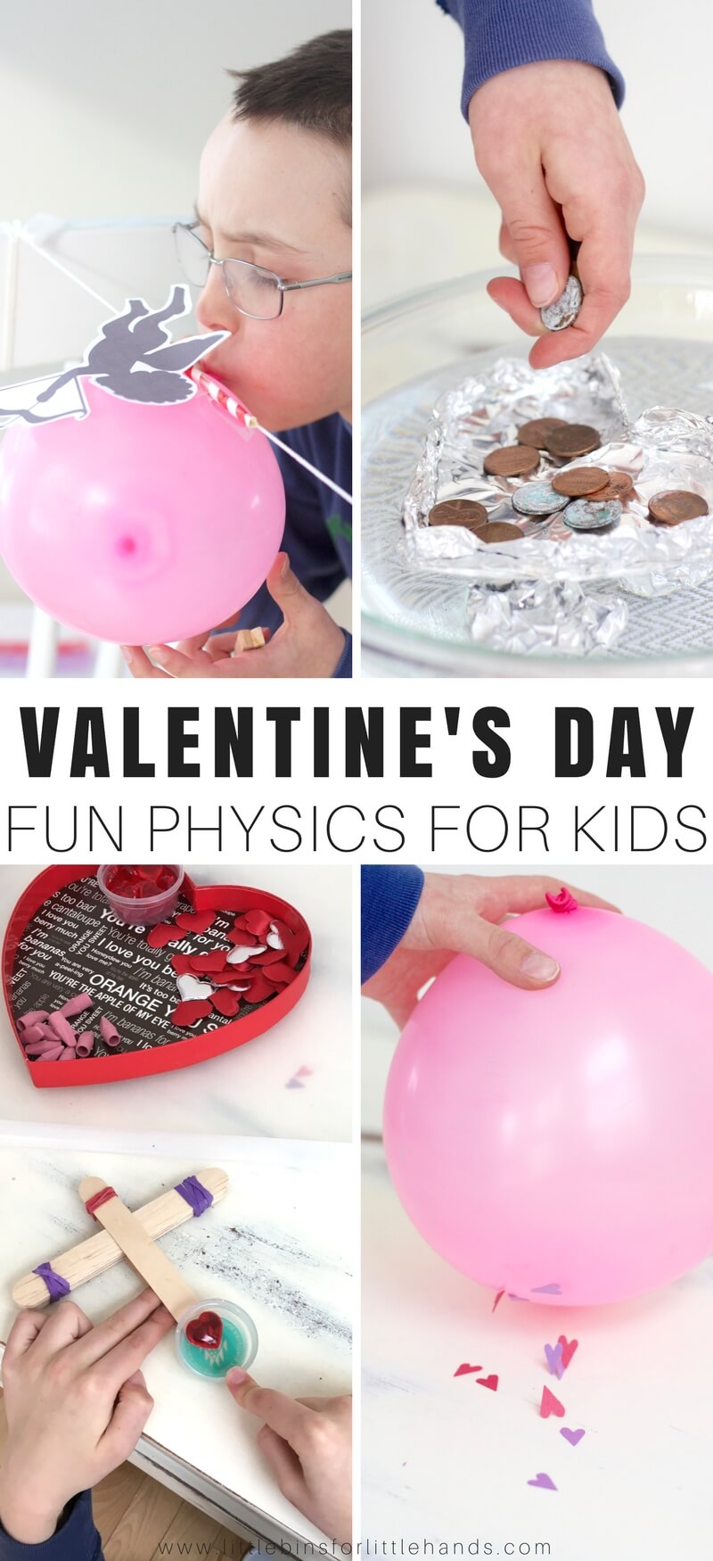 Get ready for the best Valentines Day science with a variety of easy to manage Valentines Day physics activities for us to test out today for simple science and STEM.