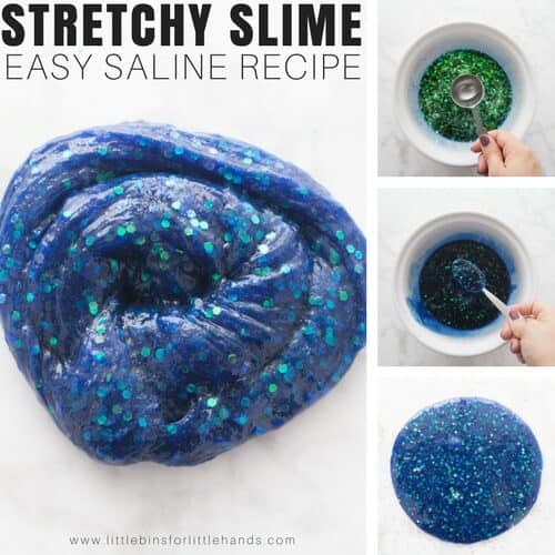 Super Stretchy Saline Solution Slime