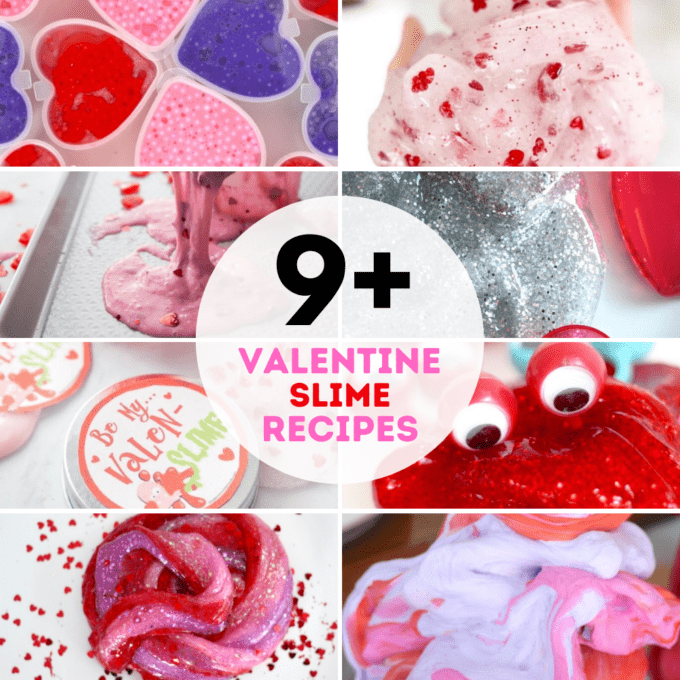 valentine's day slime recipes