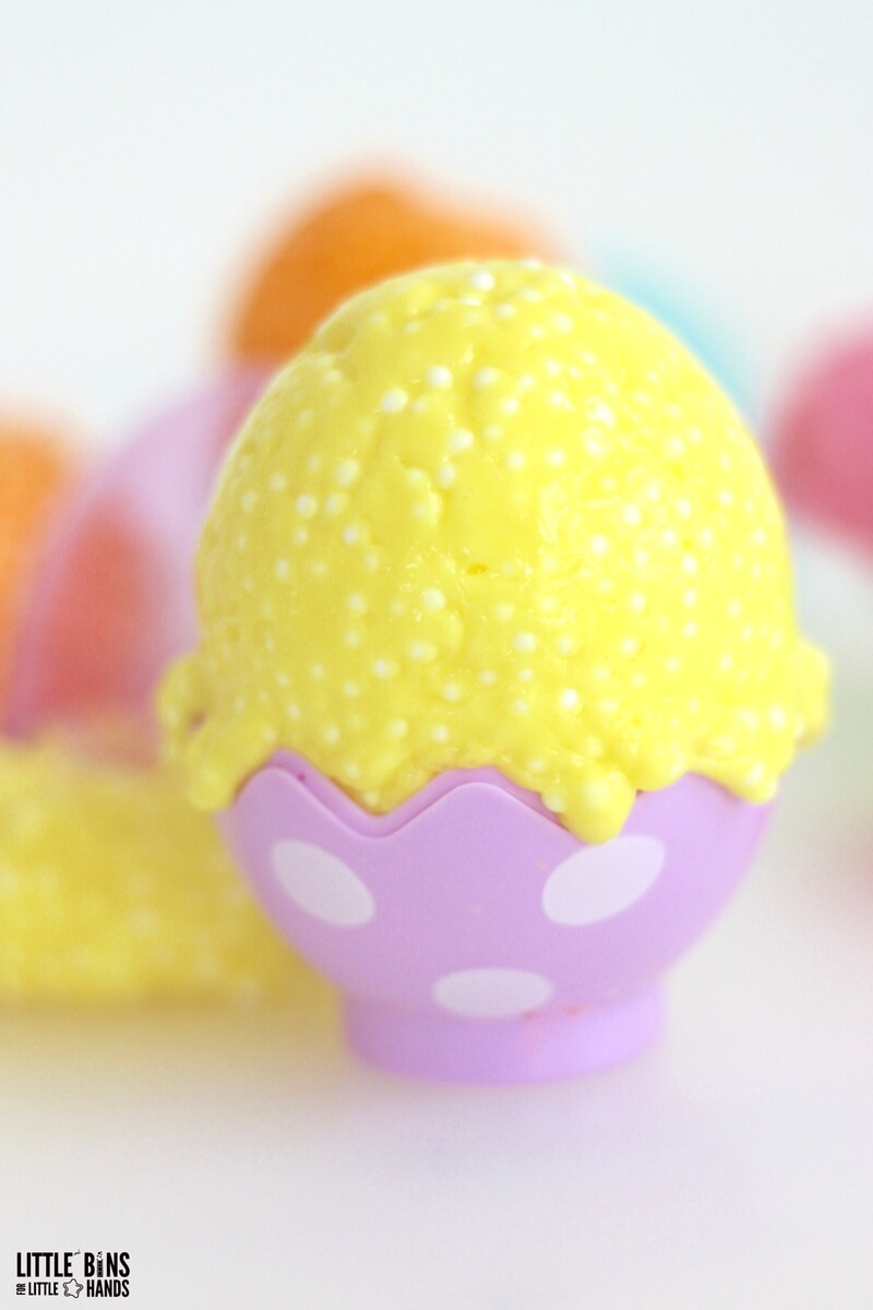 How to make floam Easter slime