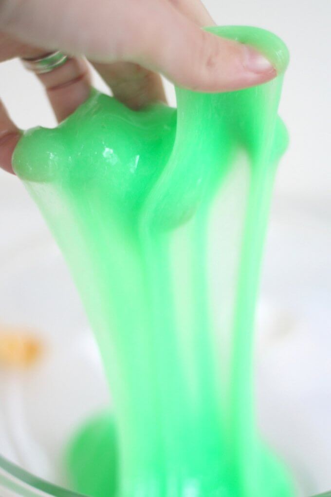 Easy To Make Glow In The Dark Slime for Kids