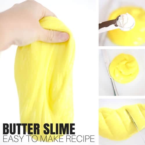 How To Make Butter Slime Without Clay