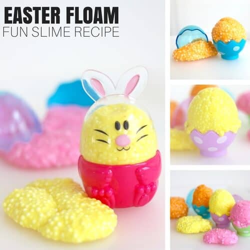 Easy Floam Easter Slime Recipe