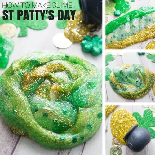 Easy To Make St Patrick’s Day Green Slime