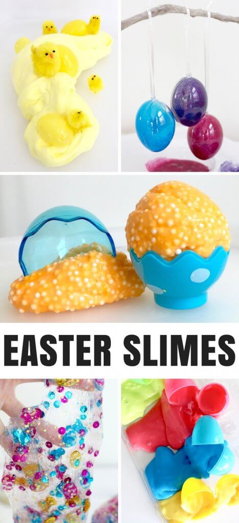 Making homemade slime for the holidays can be so much fun when you get to be as creative as you want with the colors, mix-ins, and accessories. Really the only thing you need to now to get started is how to make homemade slime, and we have you covered. Check out our 4 basic slime recipes for making any number of super cool Easter slime recipes this month!