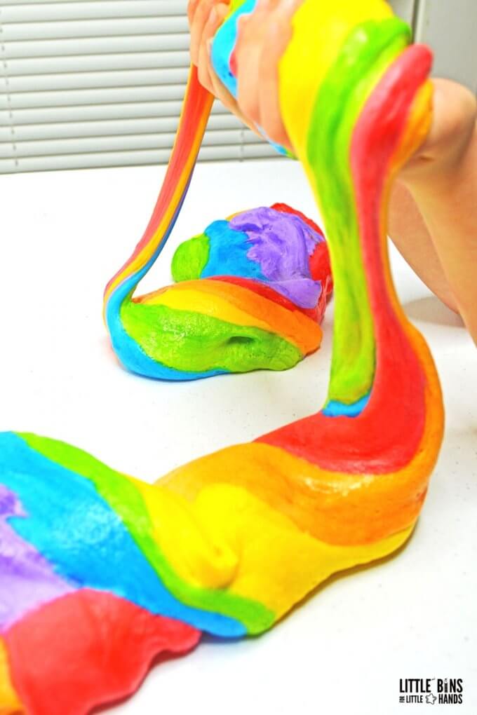 Learn how to make slime fluffy with this easy shaving cream slime recipe