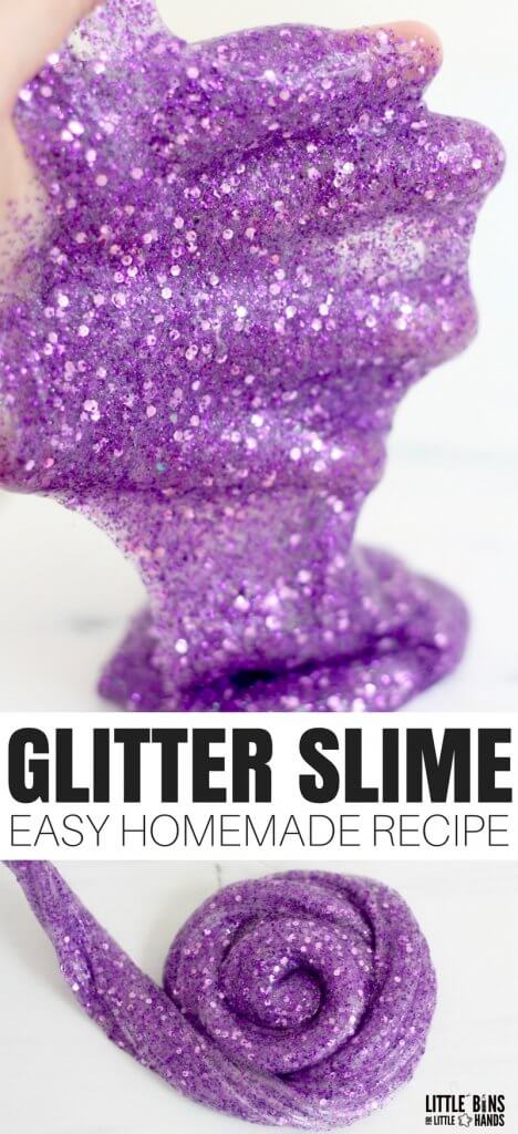 glitter slime