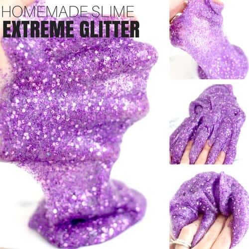Sparkly Glitter Slime Recipe