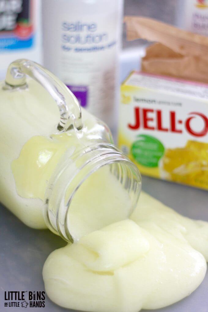 Jello Lemon Scented Silme Recipe