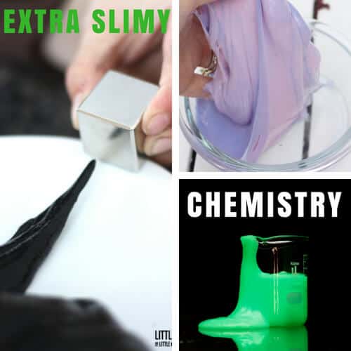 Set Up and Make Slime Chemistry Activities for Kids