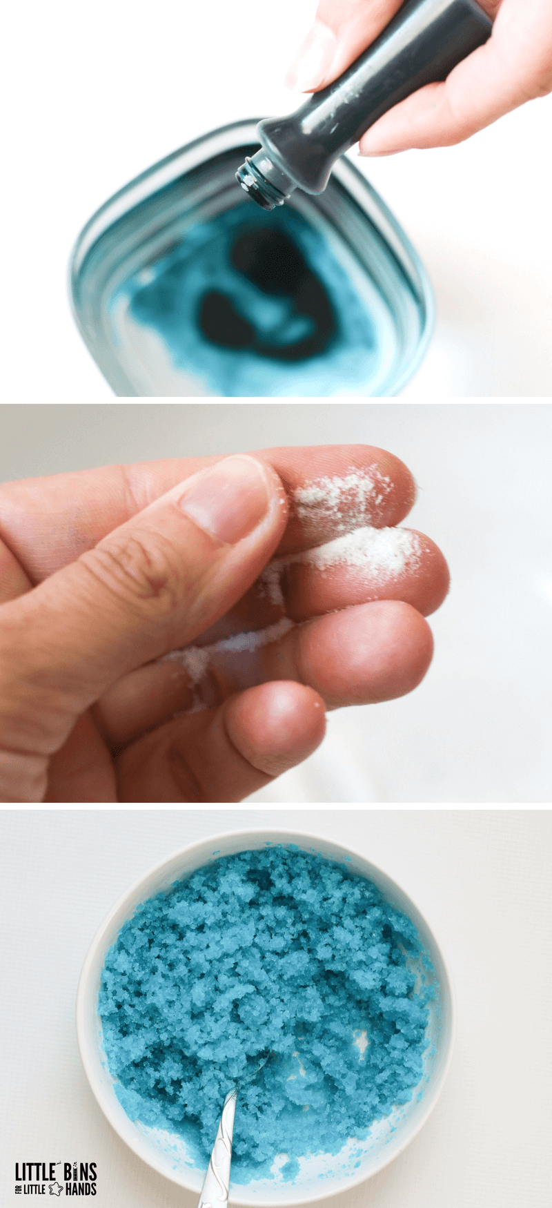cloud slime recipe with instant snow