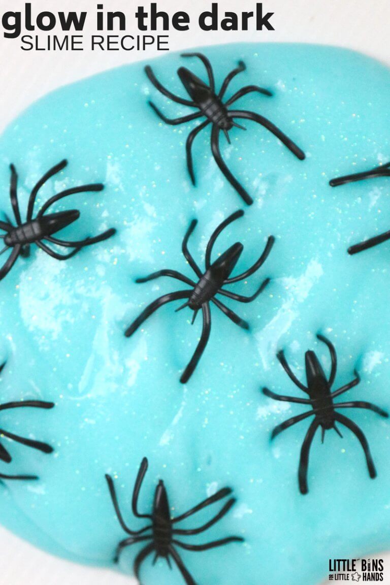 Elmers Glow In The Dark Glue Slime Recipe for Kids