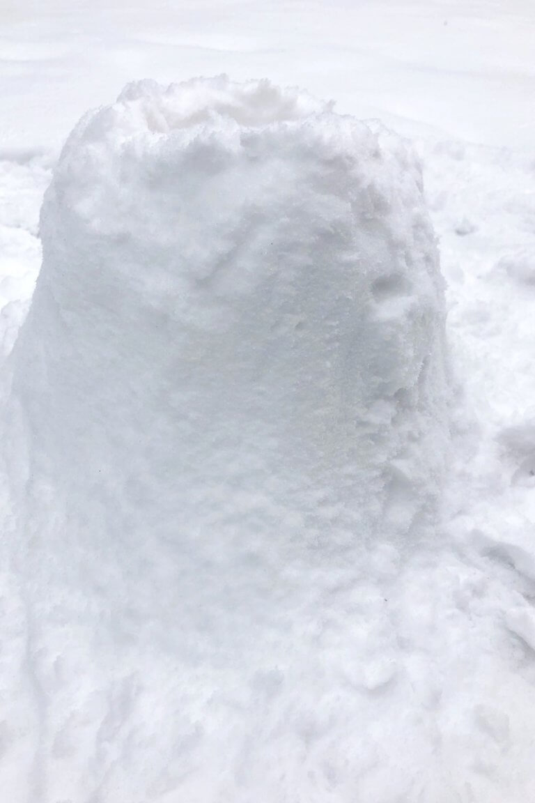 How To Make A Snow Volcano - Little Bins for Little Hands