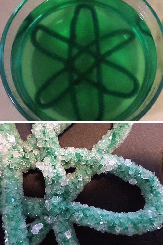 Christmas Chemistry Project Atom Crystal Ornament