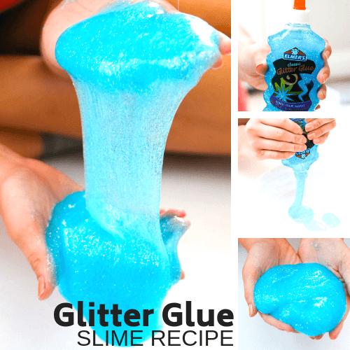 Clear Glue Slime Recipe - Little Bins for Little Hands