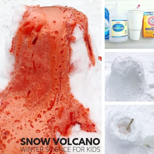 How To Make A Snow Volcano