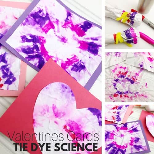 Tie Dye Valentines Kids Can Really Make!