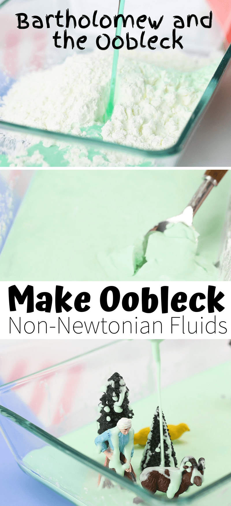 How do you make oobleck recipe for bartholomew and the oobleck Seuss Science