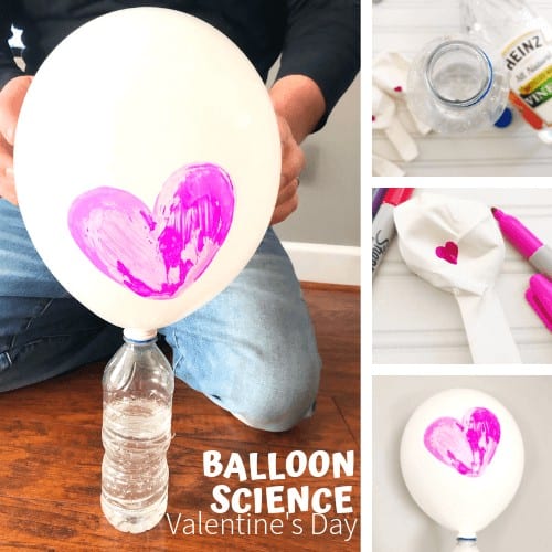 Self Inflating Valentine Balloon Experiment