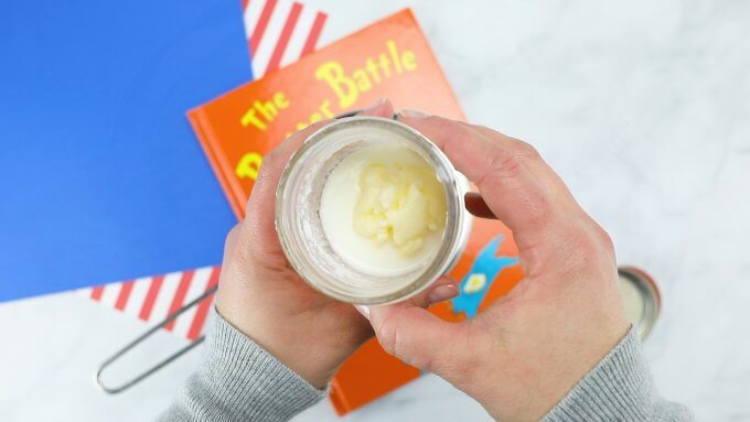 butter in a jar