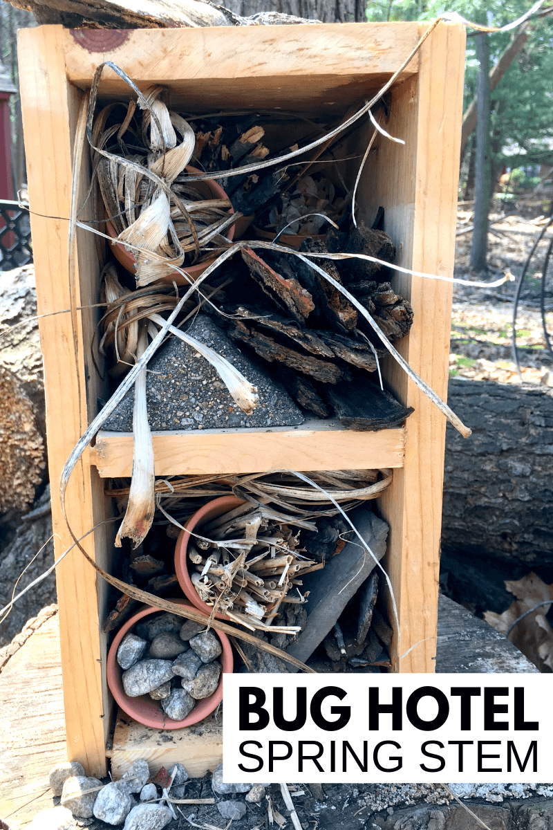 DIY Insect hotel project
