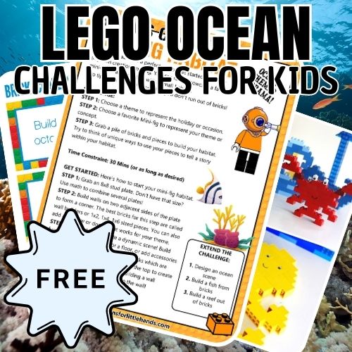 LEGO Sea Creatures You Can Build