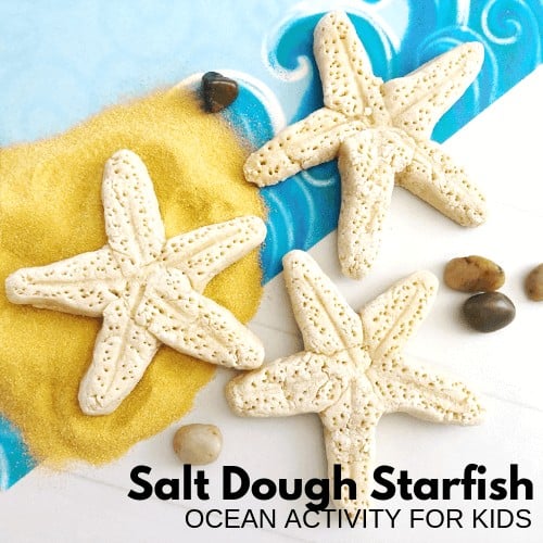 Salt Dough Starfish Craft