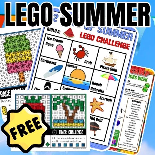 LEGO Summer Challenges (FREE Printables)