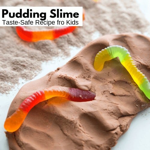 Super Easy Chocolate Pudding Slime