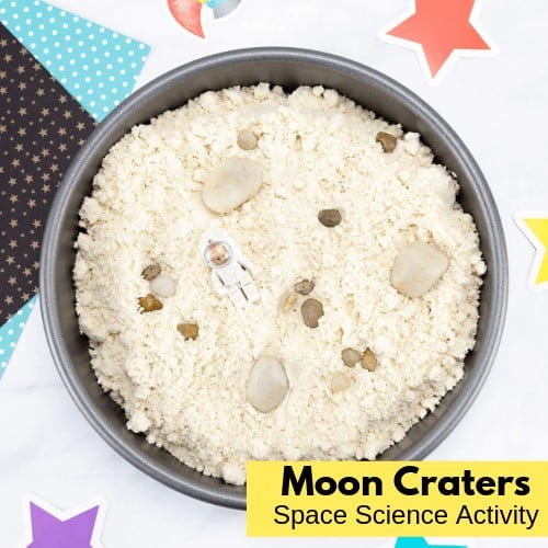 Making Moon Craters With Moon Dough