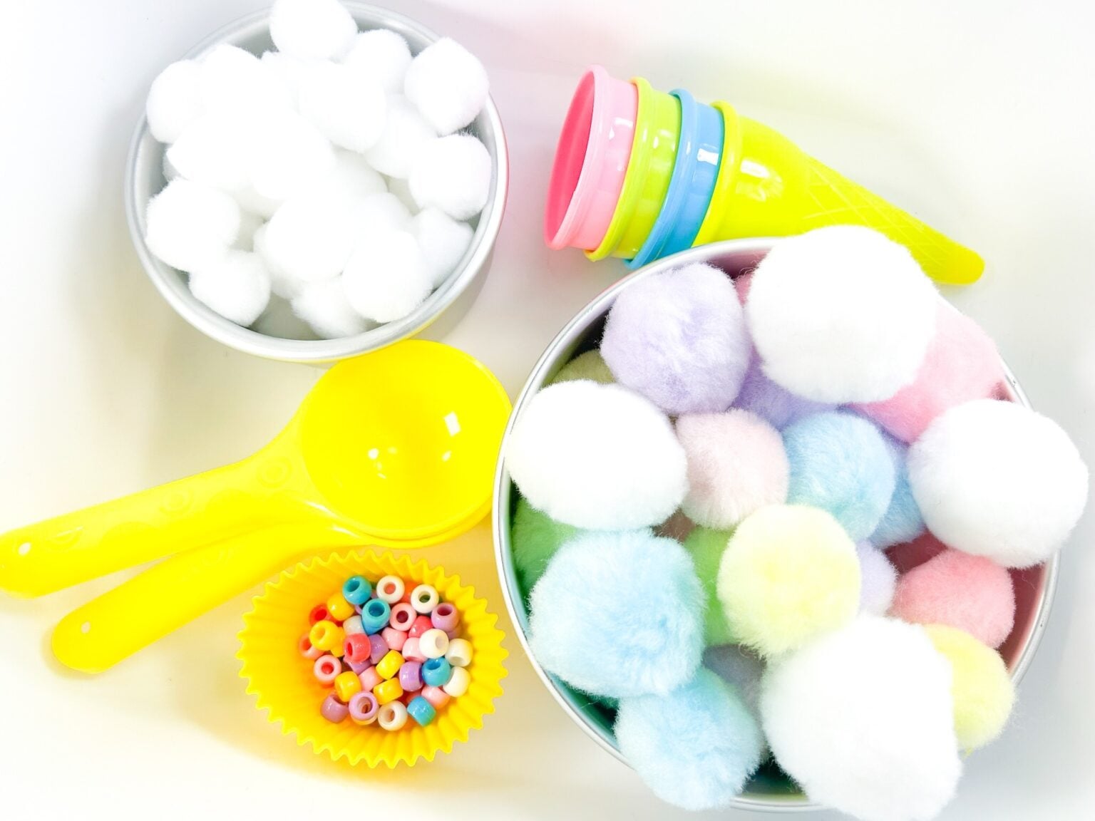 Ice Cream Sensory Bin - Little Bins for Little Hands