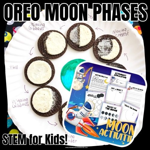 How To Make Moon Phases With Oreos