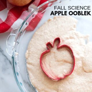 Fizzy Apple Art For Fall - Little Bins for Little Hands