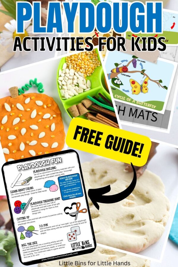 20 Playdough Activities For Kids - Little Bins for Little Hands
