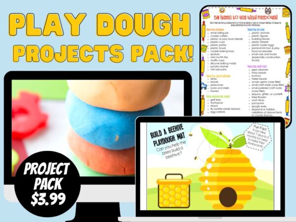 Bug Playdough Mats - Little Bins for Little Hands