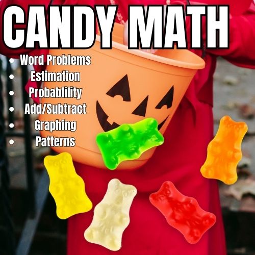 Candy Math with Halloween Candy