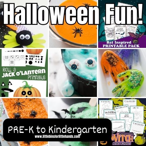 30 Kindergarten and Halloween Preschool Activities