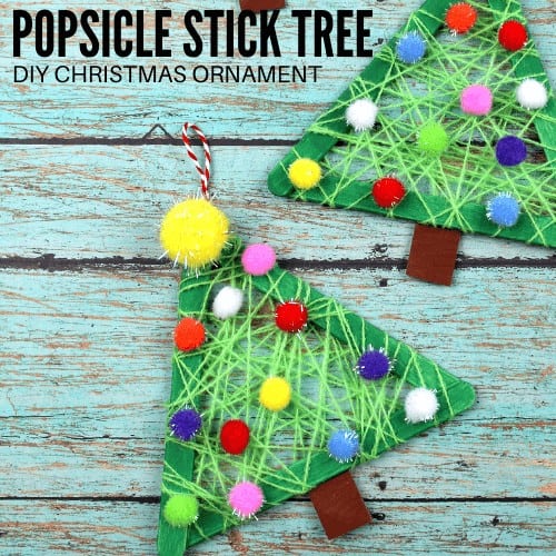 Popsicle stick ornament