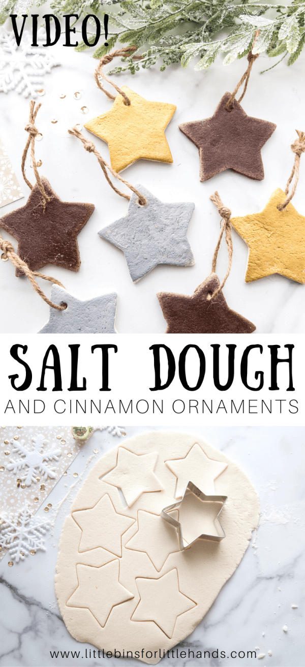 Try this easy salt dough recipe to make your own homemade salt dough ornaments. 