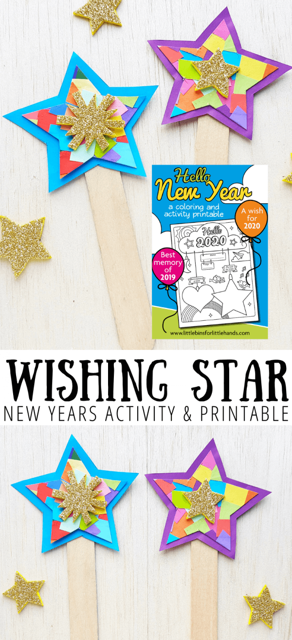 New Years Craft For Kids | Little Bins for Little Hands