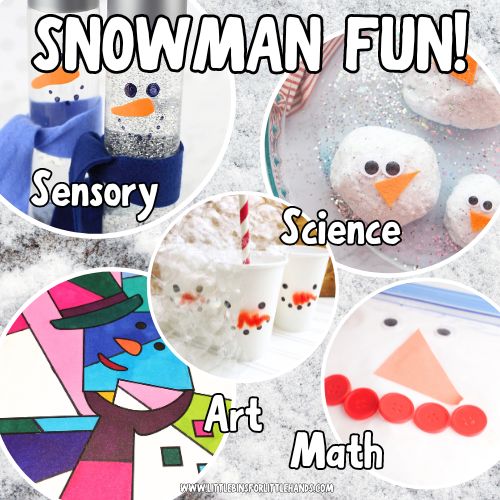Fun Snowman Activities For Preschoolers