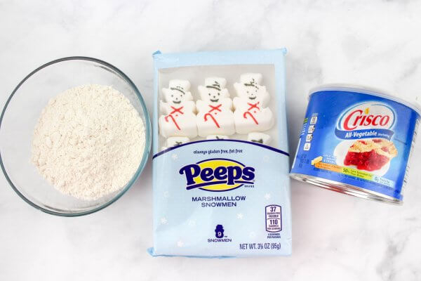 ingredients for peeps playdough